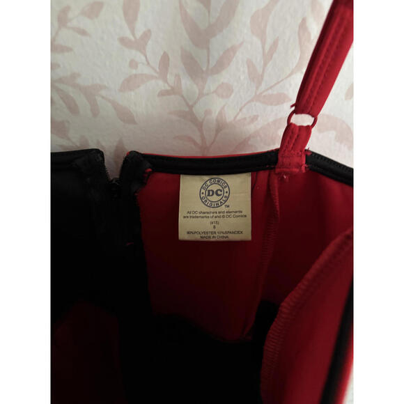 Official DC HARLEY QUINN Halloween Costume Dress! sz SM - Picture 6 of 6